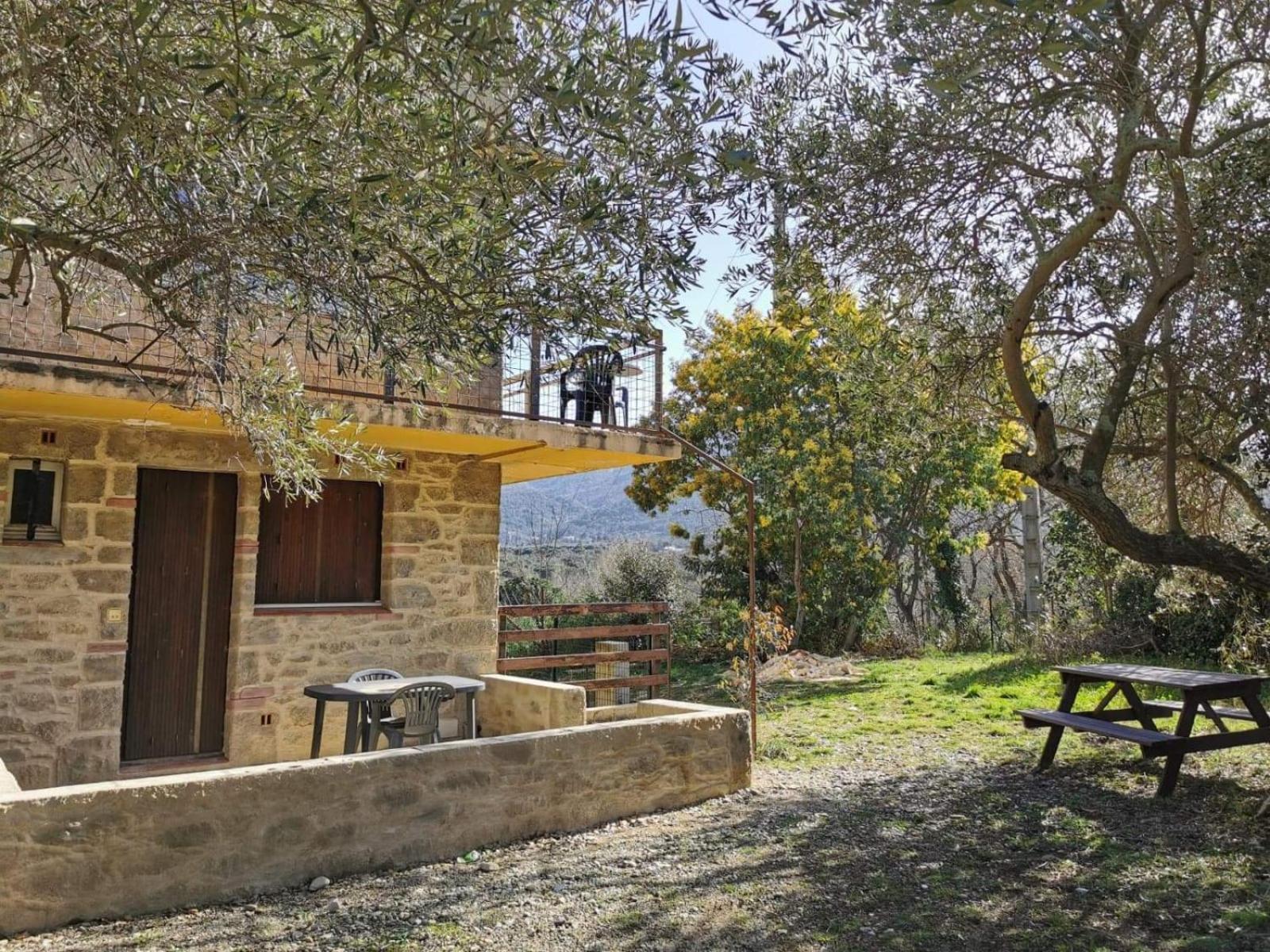 Les Pierres De La Massane - Vue Sur Les Alberes Apartman Argelès-sur-Mer Szoba fotó