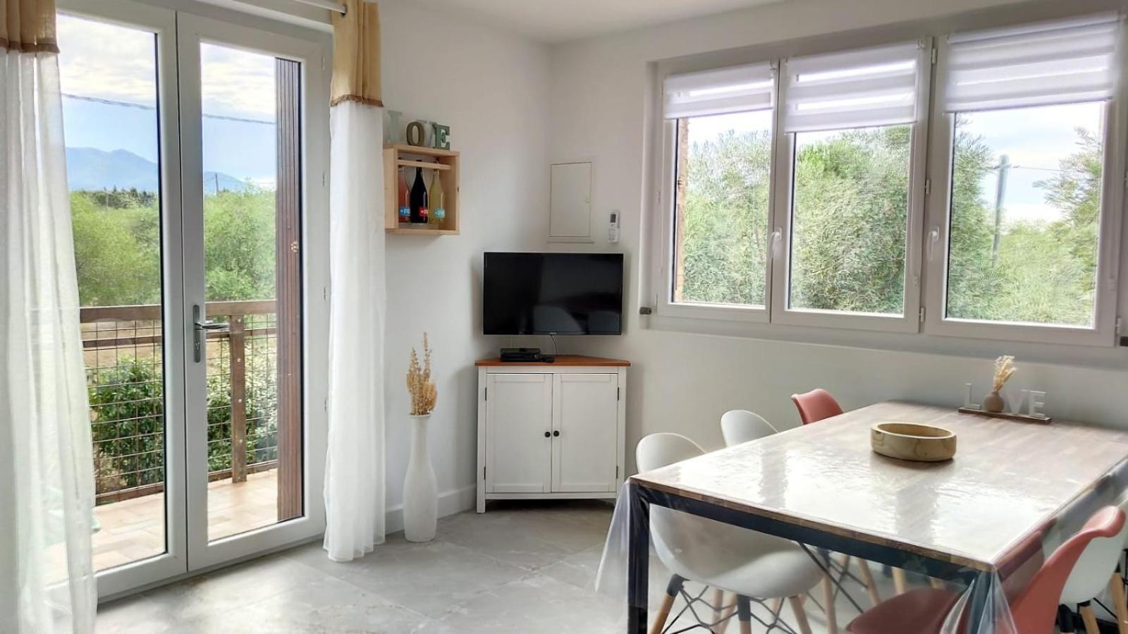 Les Pierres De La Massane - Vue Sur Les Alberes Apartman Argelès-sur-Mer Szoba fotó
